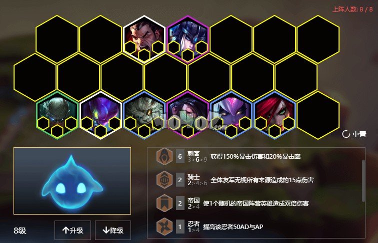 云顶之弈核弹流卡特阵容介绍 核弹流卡特阵容详细攻略